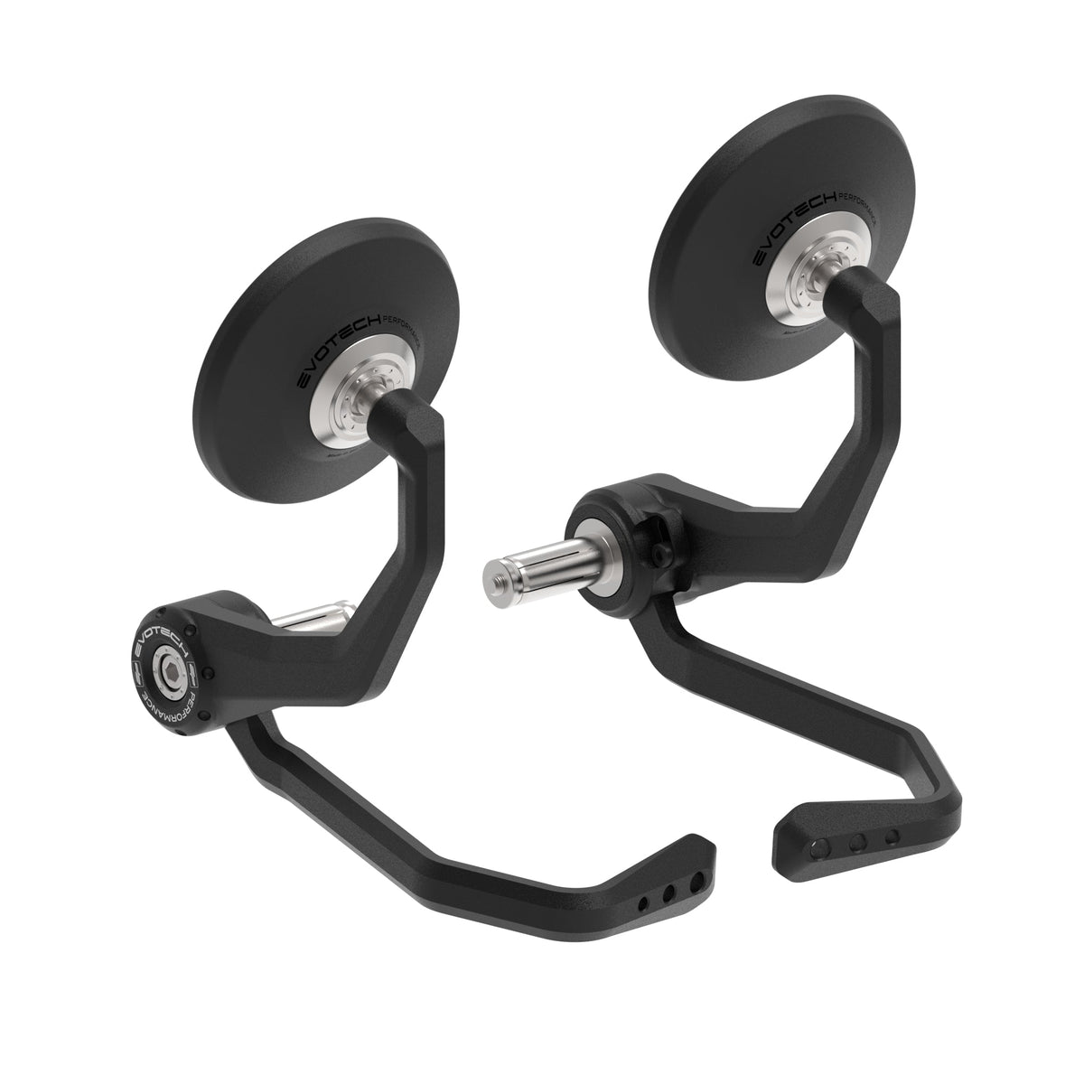 Evotech Bar End Mirrors / Brake and Clutch Protector Kit (Retro) - PRN015536-015554-016059-016459-016469-016517-016518-017056