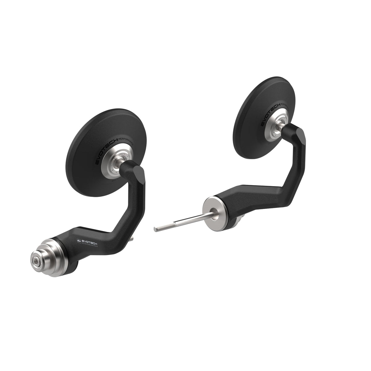 Evotech Handguard Bar End Mirrors (Retro) - PRN016459-017175-018528