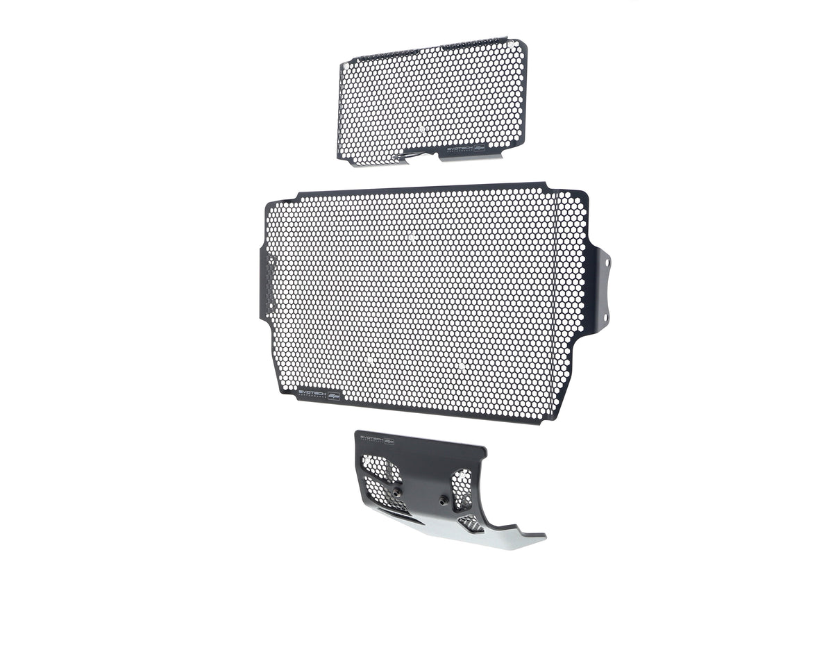 Evotech Ducati Multistrada 1200 Enduro Radiator & Oil And Engine Guard Set 2016 - 2018 - PRN012480-012481-013209