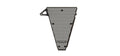 Evotech Ducati Streetfighter V2 Lower Radiator Guard (2022 - 2024) - PRN015820