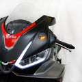 Aprilia RSV4 Mirror Block Off Turn Signals - RSV4-MBO-21