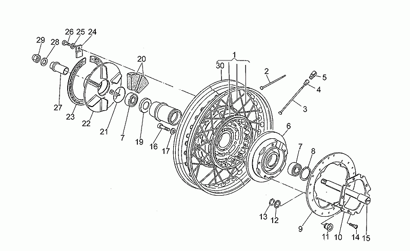 Rear wheel