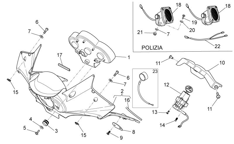 Handlebar cover blank