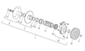 Variator spring