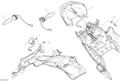 Pair of rear dynamic LED turn indicators. - DYNAMIC TURN INDICATORS