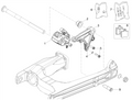 Brake caliper support plate