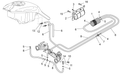 Canister support plate