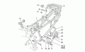 LH front foot rest pipe