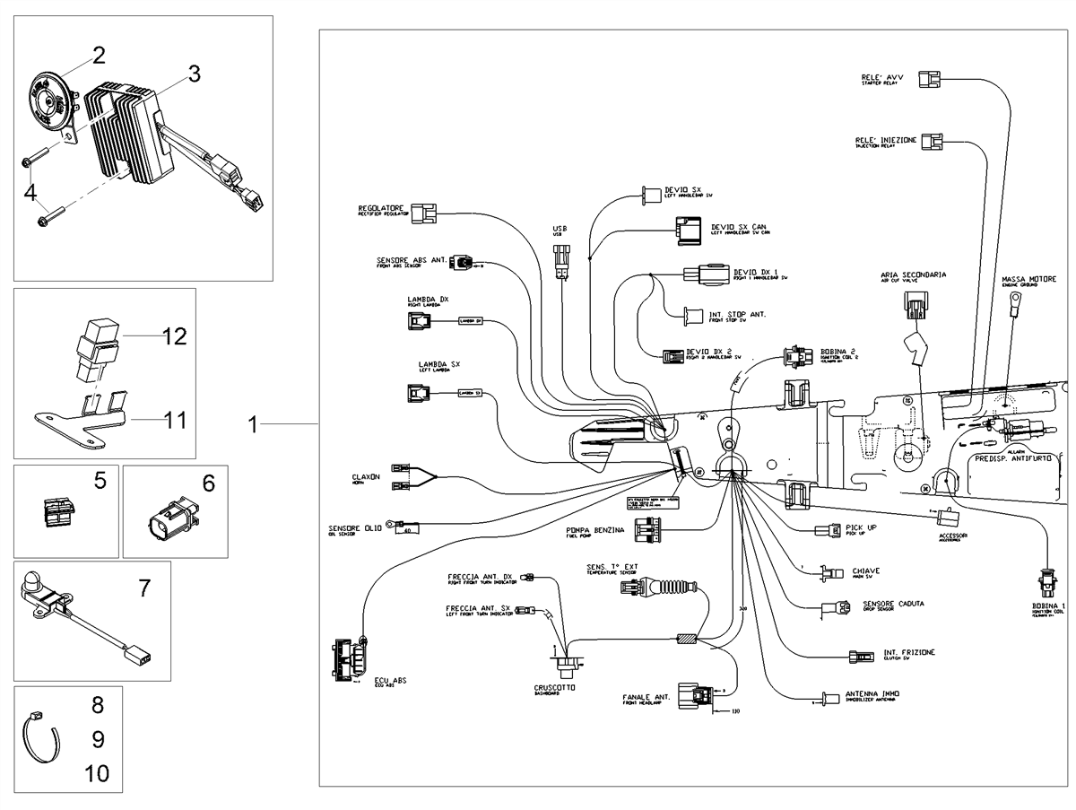 Main wiring harness