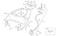 Saddle lock cpl.