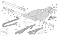 Rear swing arm pin