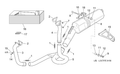Exhaust pipe support clamp