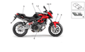 Front mudguard decal aprilia