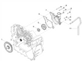 Water pump gear