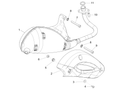 Cylindrical cable grommet