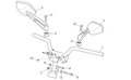 LH rearview mirror