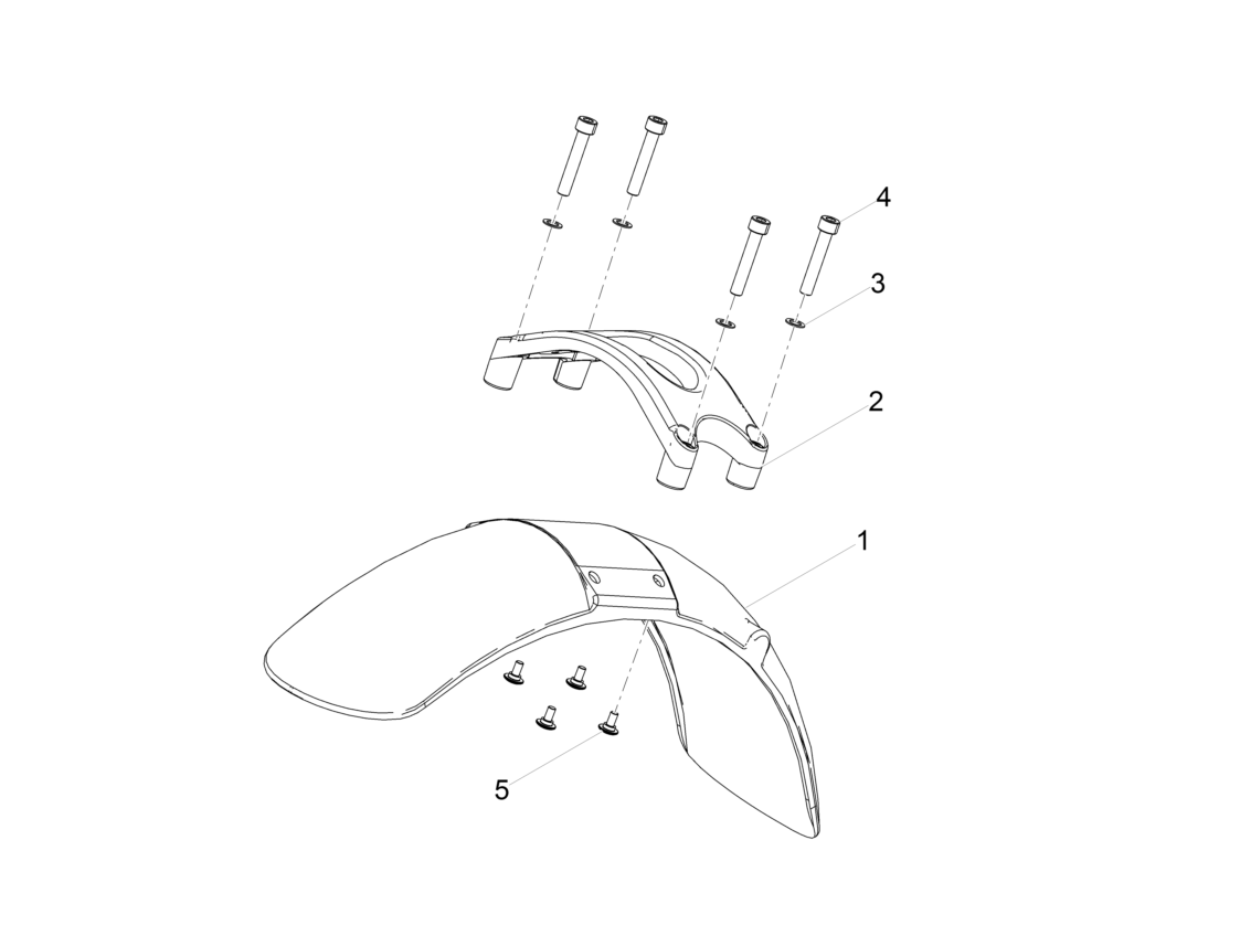 Front splash guard