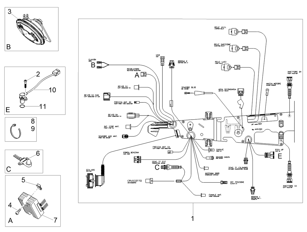 Main wiring harness