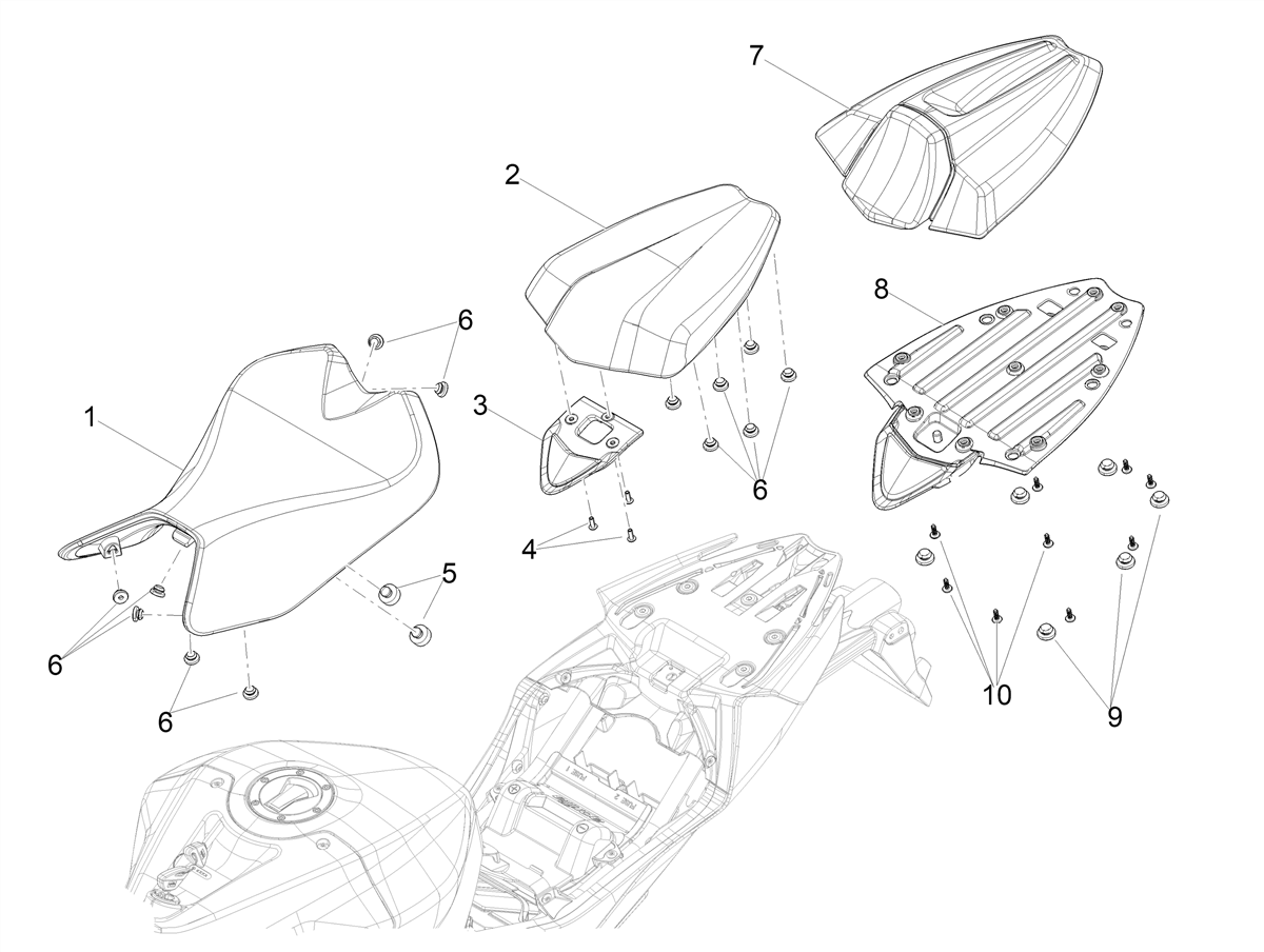Saddle bottom