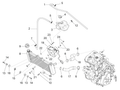 Water cooler-pump tube