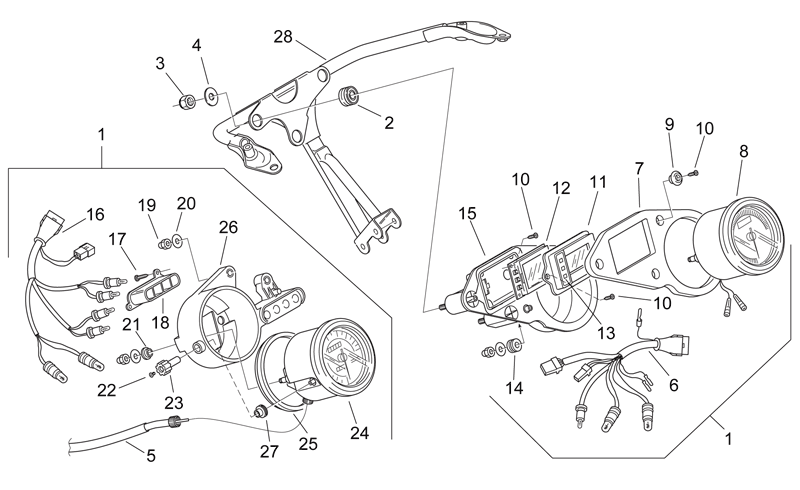 Instrum.holder frame
