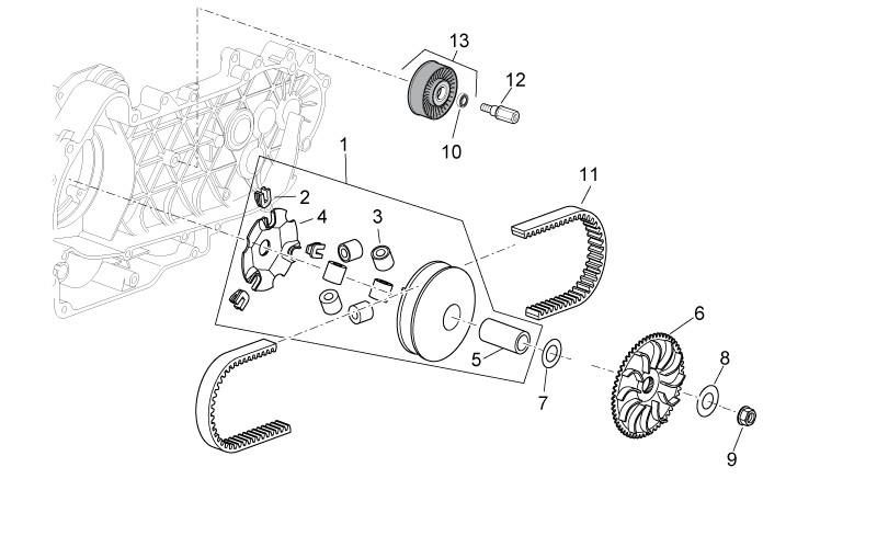 Toothed pulley