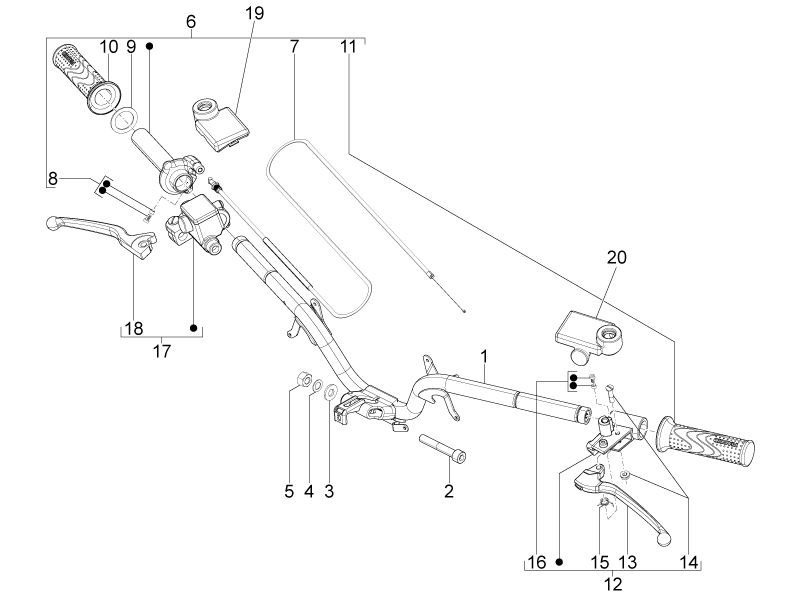 Screw with bushing