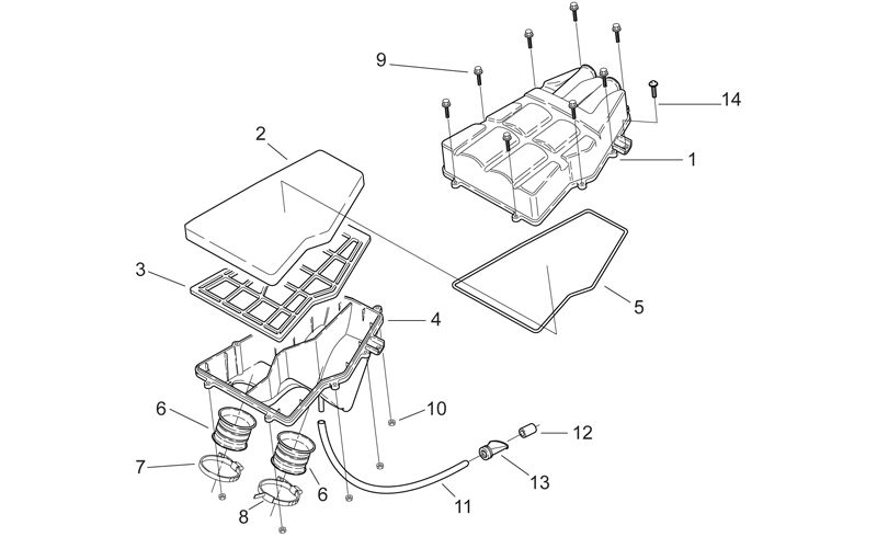 Intake hose