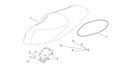 Front saddle support rubber