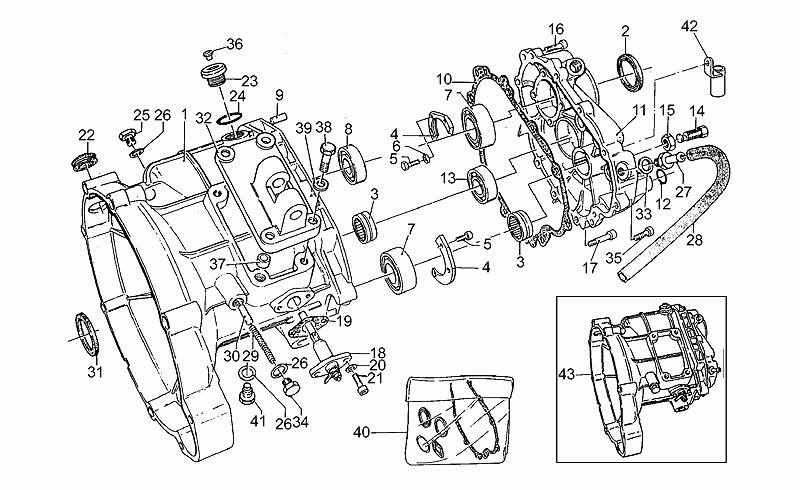 Gear box assy