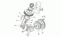 RH cylinder assy., grey