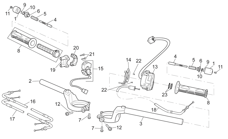 LH HANDLEBAR