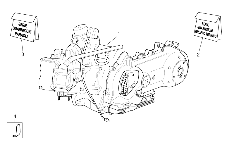 Gask. set thermic unit