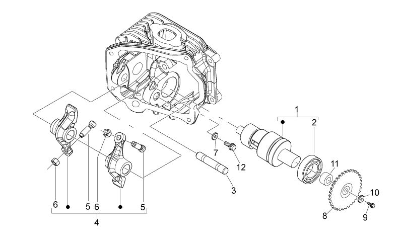Cam axle