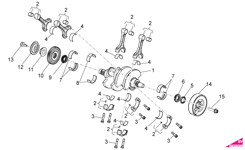 HALF BALL BEARING