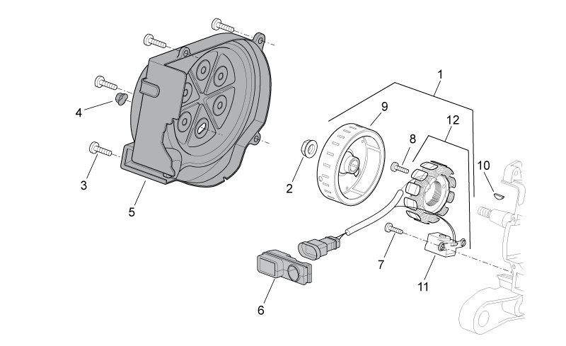 Complete stator (Kokusan)