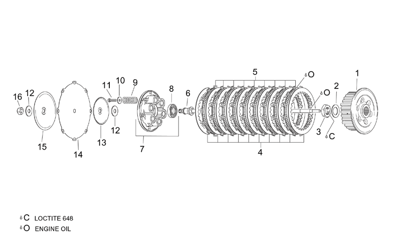 CLUTCH shaft