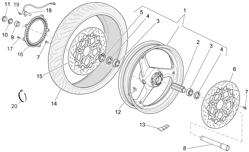 Front wheel
