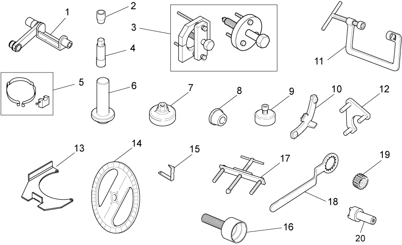 Piston ring clamp