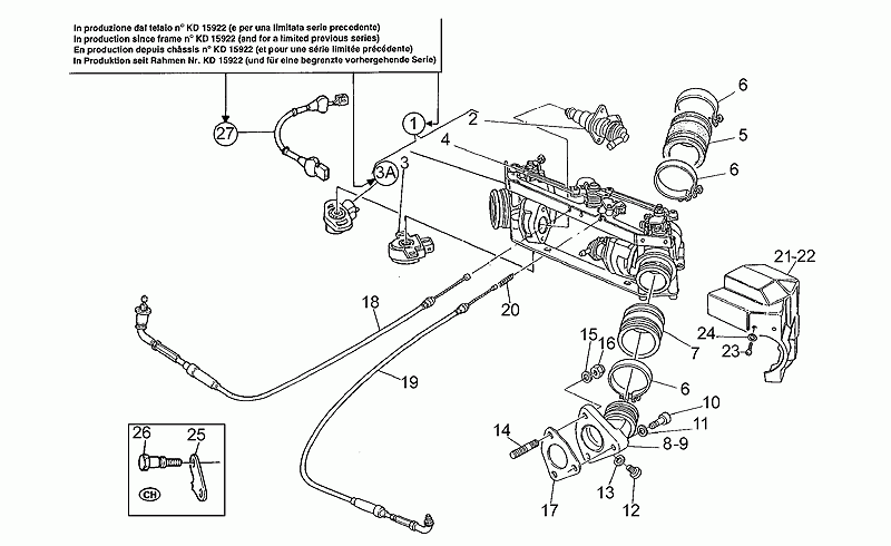 Throttle body