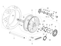 Rear tyre 190/55 ZR 17"