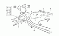 LH rearview mirror