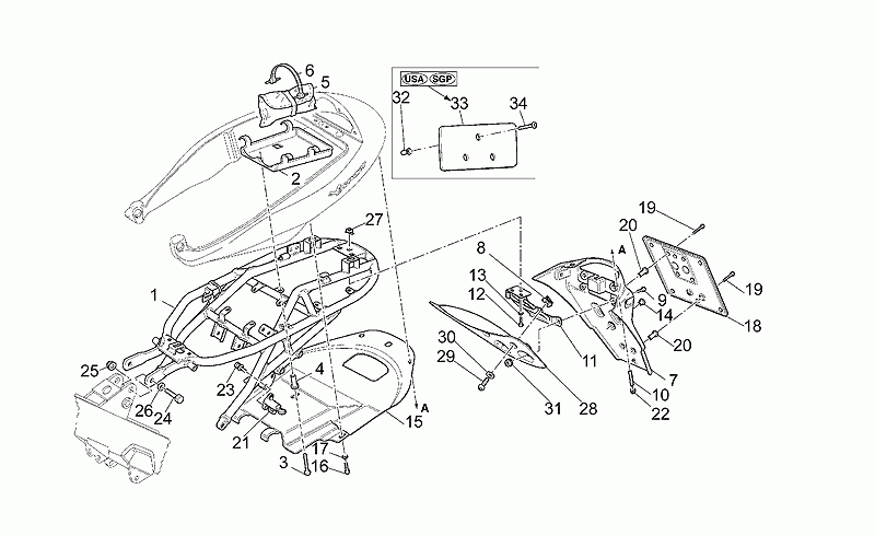Saddle support