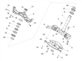 Steering yoke lower closing