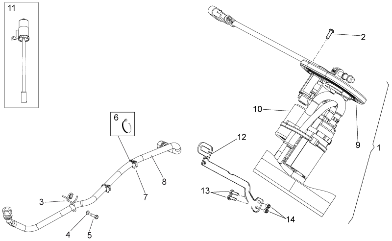 Fuel level  sensor