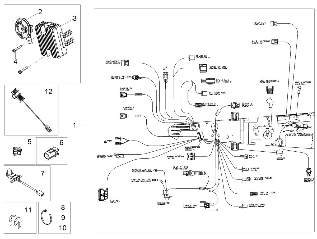 Main wiring harness