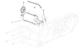 Relay-starter motor cable