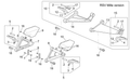 LH front footrest guard