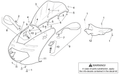 Front fairing-dashboard lockup
