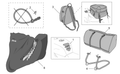 Tank guard stickers kit